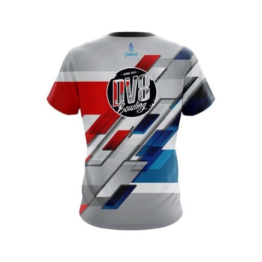 DV8 Silver Swift CoolWick Bowling Jersey - Image 2