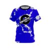 Ebonite Blue Shock CoolWick Bowling Jersey