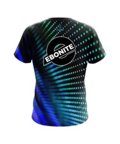Alternative view of Ebonite Electronic Wave Aqua CoolWick Bowling Jersey