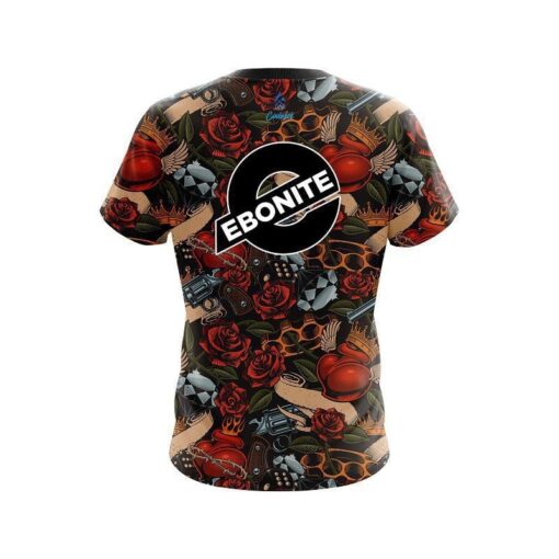 Ebonite Love Kills  CoolWick Bowling Jersey - Image 2