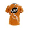 Ebonite Orange Shock CoolWick Bowling Jersey - Image 2