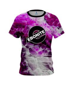 Ebonite Pink Marble Onyx CoolWick Bowling Jersey