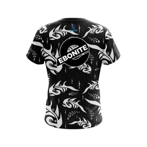 Ebonite Piranha Escape CoolWick Bowling Jersey - Image 2