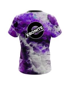 Alternative view of Ebonite Purple Marble Onyx CoolWick Bowling Jersey