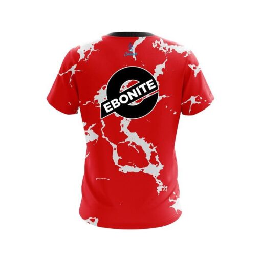 Ebonite Red Shock CoolWick Bowling Jersey - Image 2
