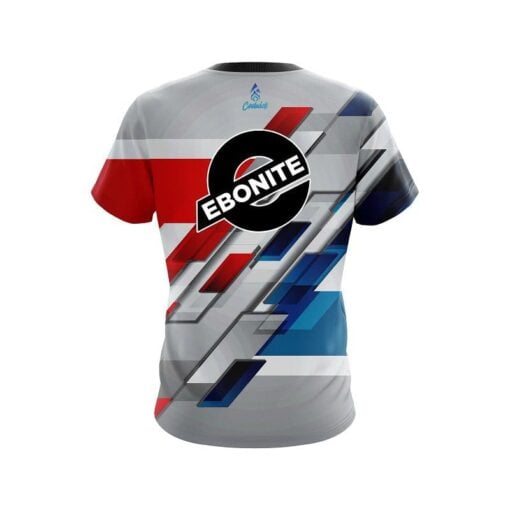 Ebonite Silver Swift CoolWick Bowling Jersey - Image 2