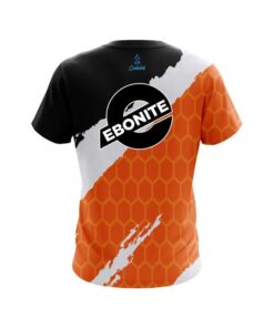 Alternative view of Ebonite Split Power Orange CoolWick Bowling Jersey