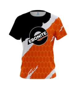 Ebonite Split Power Orange CoolWick Bowling Jersey