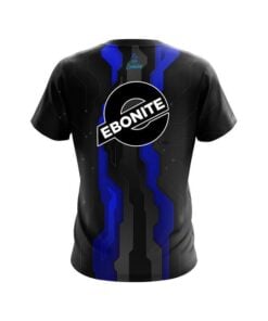 Alternative view of Ebonite Sport Technology Blue CoolWick Bowling Jersey