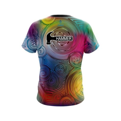 Hammer Blurry Vortex CoolWick Bowling Jersey - Image 2