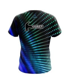 Alternative view of Hammer Electronic Wave Aqua CoolWick Bowling Jersey