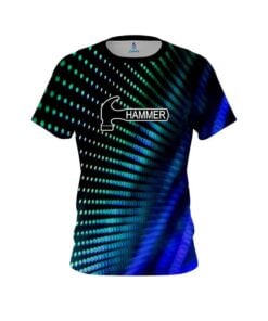 Hammer Electronic Wave Aqua CoolWick Bowling Jersey