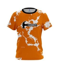 Hammer Orange Shock CoolWick Bowling Jersey