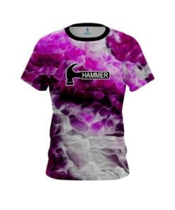 Hammer Pink Marble Onyx CoolWick Bowling Jersey