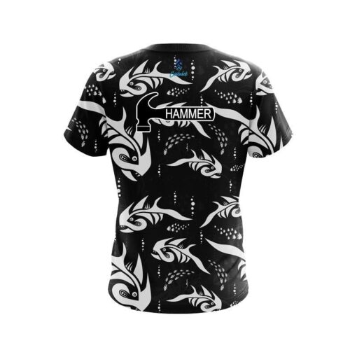 Hammer Piranha Escape CoolWick Bowling Jersey - Image 2