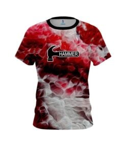 Hammer Red Marble Onyx CoolWick Bowling Jersey
