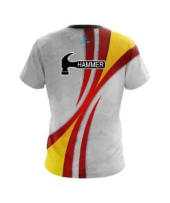 Alternative view of Hammer Spike Red CoolWick Bowling Jersey