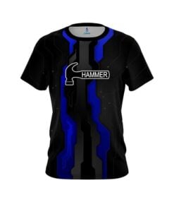 Hammer Sport Technology Blue CoolWick Bowling Jersey