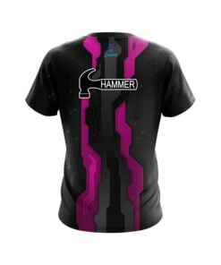 Alternative view of Hammer Sport Technology Pink CoolWick Bowling Jersey