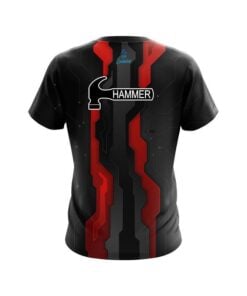 Alternative view of Hammer Sport Technology Red CoolWick Bowling Jersey