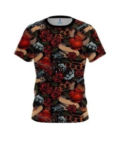 Plain Love Kills  CoolWick Bowling Jersey