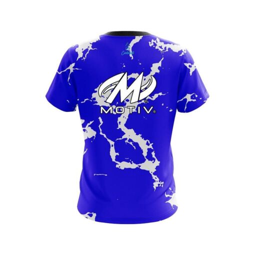 Motiv Blue Shock CoolWick Bowling Jersey - Image 2