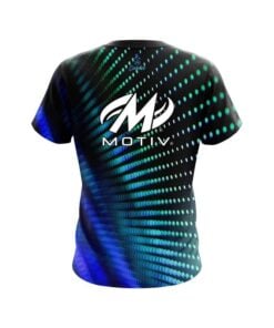 Alternative view of Motiv Electronic Wave Aqua CoolWick Bowling Jersey