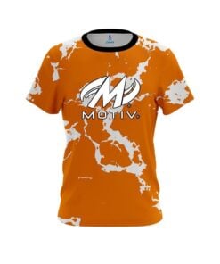 Motiv Orange Shock CoolWick Bowling Jersey