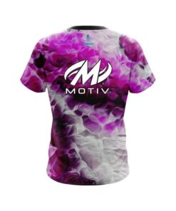 Alternative view of Motiv Pink Marble Onyx CoolWick Bowling Jersey