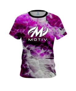 Motiv Pink Marble Onyx CoolWick Bowling Jersey