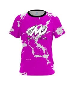Motiv Pink Shock CoolWick Bowling Jersey