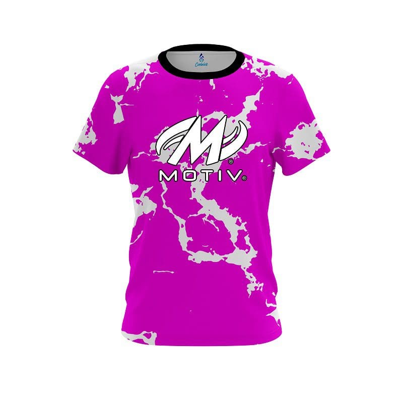 Motiv Pink Shock CoolWick Bowling Jersey