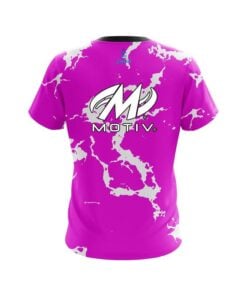 Alternative view of Motiv Pink Shock CoolWick Bowling Jersey