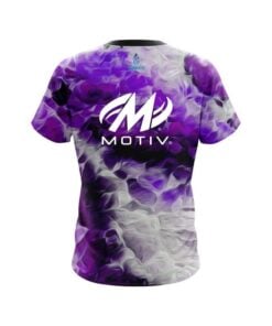 Alternative view of Motiv Purple Marble Onyx CoolWick Bowling Jersey