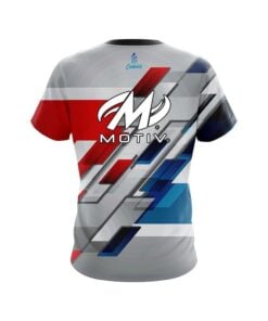 Alternative view of Motiv Silver Swift CoolWick Bowling Jersey