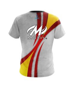 Alternative view of Motiv Spike Red CoolWick Bowling Jersey