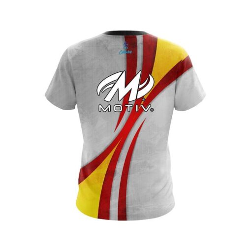 Motiv Spike Red CoolWick Bowling Jersey - Image 2