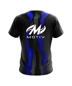 Alternative view of Motiv Sport Technology Blue CoolWick Bowling Jersey