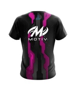 Alternative view of Motiv Sport Technology Pink CoolWick Bowling Jersey