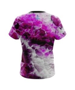 Alternative view of Plain Pink Marble Onyx CoolWick Bowling Jersey