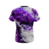 Plain Purple Marble Onyx CoolWick Bowling Jersey - Image 2