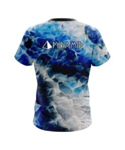 Alternative view of Pyramid Blue Marble Onyx CoolWick Bowling Jersey