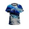 Pyramid Blue Marble Onyx CoolWick Bowling Jersey