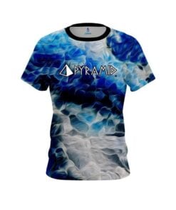 Pyramid Blue Marble Onyx CoolWick Bowling Jersey