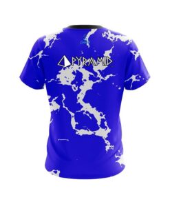 Alternative view of Pyramid Blue Shock CoolWick Bowling Jersey