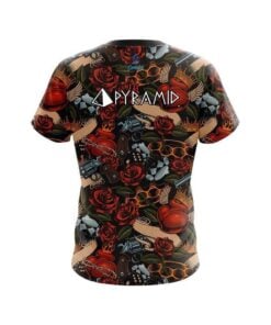 Alternative view of Pyramid Love Kills CoolWick Bowling Jersey