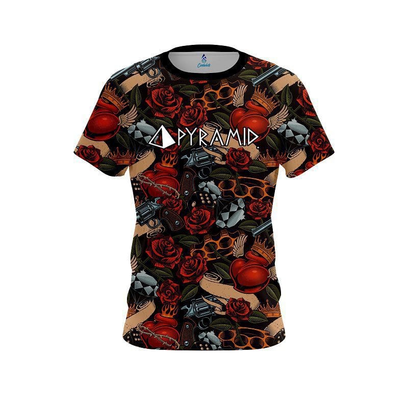 Pyramid Love Kills CoolWick Bowling Jersey