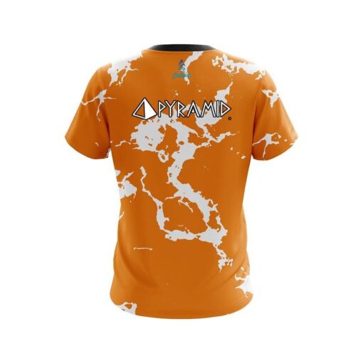 Pyramid Orange Shock CoolWick Bowling Jersey - Image 2
