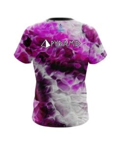 Alternative view of Pyramid Pink Marble Onyx CoolWick Bowling Jersey