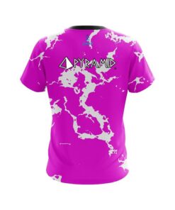 Alternative view of Pyramid Pink Shock CoolWick Bowling Jersey